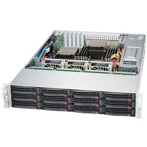 Серверное шасси Supermicro SSG-6028R SSG-6028R-E1CR12N Серверное шасси Supermicro SSG-6028R SSG-6028R-E1CR12N