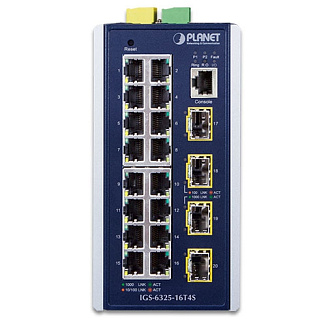 Коммутатор Planet IGS-6300 IGS-6325-16T4S 20 ports