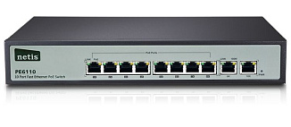 Коммутатор Netis PE6100 PE6110 10 ports