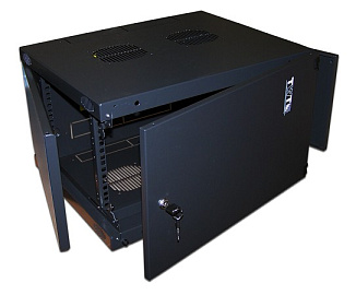 Телекоммуникационный шкаф LANMASTER Next 6U TWT-CBWNM-6U-6X6-BK