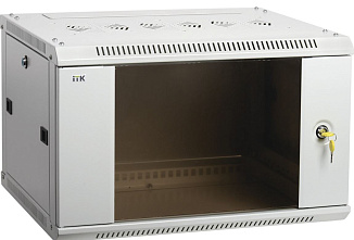 Телекоммуникационный шкаф ITK LINEA W 12U LWR5-12U66-GF