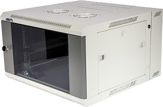 Телекоммуникационный шкаф LANMASTER PRO 9U TWT-CBWPG-9U-6x8-GY