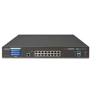Коммутатор Planet GS-5220 GS-5220-16P2XVR 18 ports