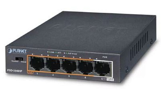Коммутатор Planet FSD-500 FSD-504HP 5 ports
