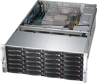 Серверное шасси Supermicro SSG-6048R SSG-6048R-E1CR24H Серверное шасси Supermicro SSG-6048R SSG-6048R-E1CR24H