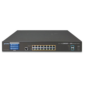 Коммутатор Planet GS-5220 GS-5220-16UP2XV 18 ports