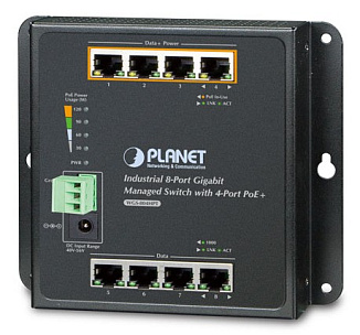Коммутатор Planet WGS-804 WGS-804HPT 8 ports