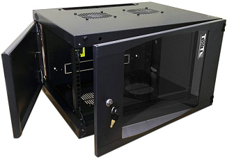 Телекоммуникационный шкаф LANMASTER Next 18U TWT-CBWNG-18U-6x6-BK