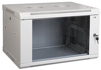 Телекоммуникационный шкаф ITK LINEA W 12U LWR3-12U66-GF