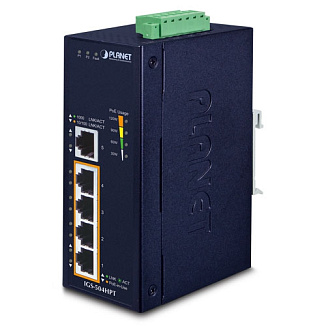 Коммутатор Planet IGS-500 IGS-504HPT 5 ports