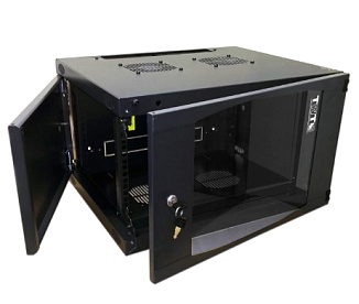 Телекоммуникационный шкаф LANMASTER Next 15U TWT-CBWNG-15U-6X6-BK