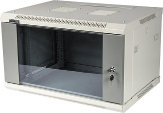 Телекоммуникационный шкаф LANMASTER PRO 9U TWT-CBWPG-9U-6x6-GY