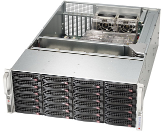 Серверное шасси Supermicro SSG-6048R SSG-6048R-E1CR24L Серверное шасси Supermicro SSG-6048R SSG-6048R-E1CR24L