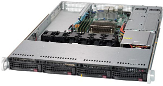 Серверное шасси Supermicro SYS-5019S SYS-5019S-W4TR Серверное шасси Supermicro SYS-5019S SYS-5019S-W4TR
