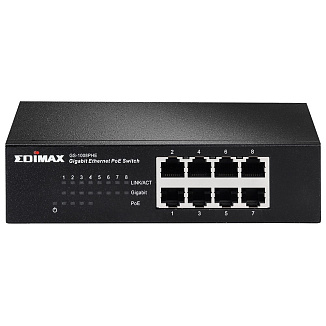 Коммутатор Edimax GS-1000 GS-1008PHE 8 ports