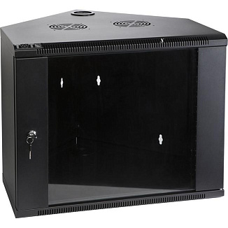 Телекоммуникационный шкаф LANMASTER Next 6U TWT-CBWTG-6U-6X6-BK